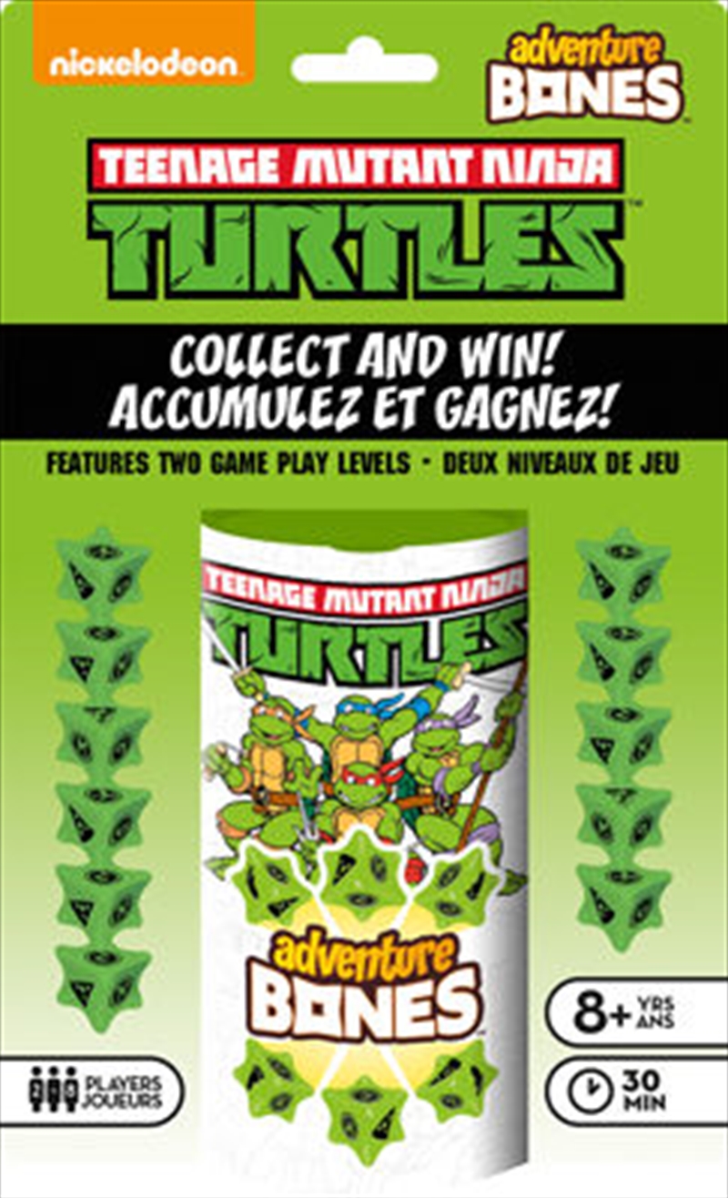 Teenage Mutant Ninja Turtles Adventure Bones Dice Game/Product Detail/Dice Games