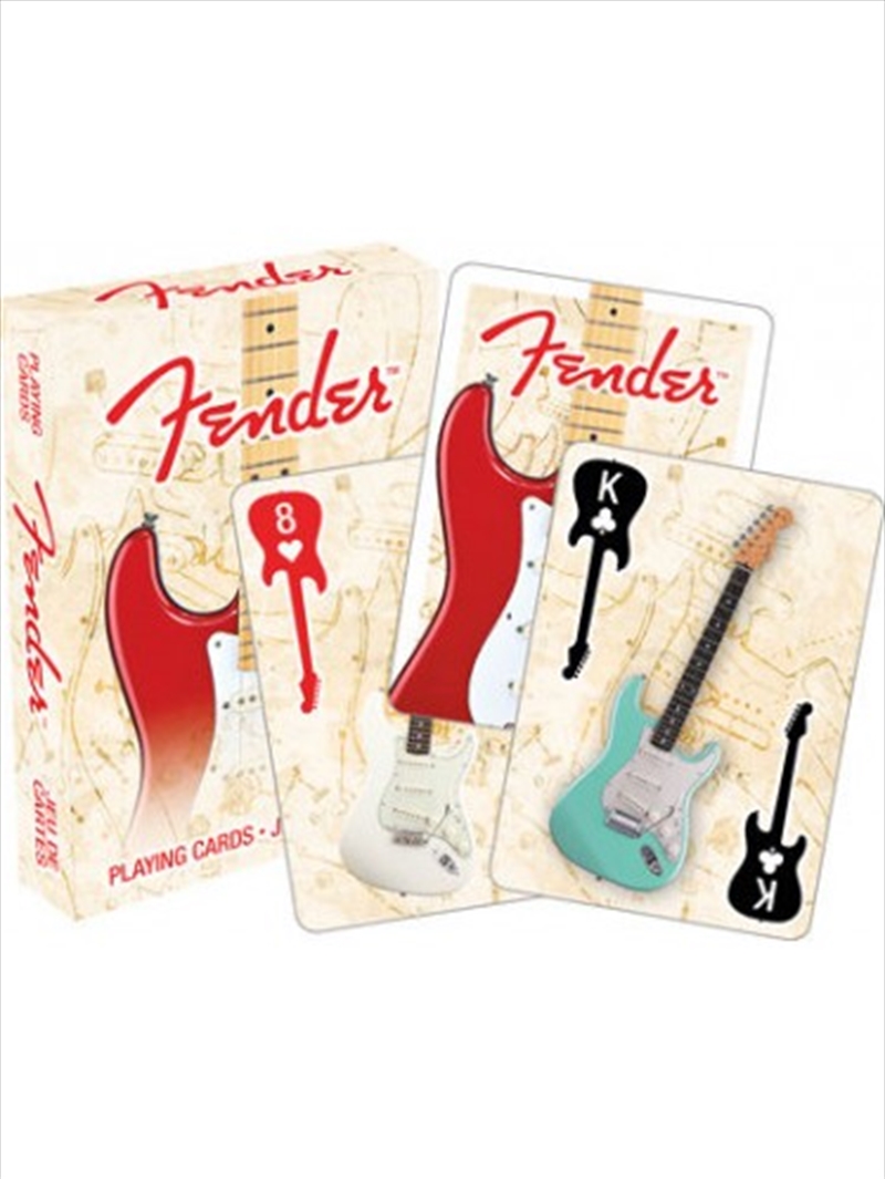 Fender Stratocaster Playing Cards/Product Detail/Card Games