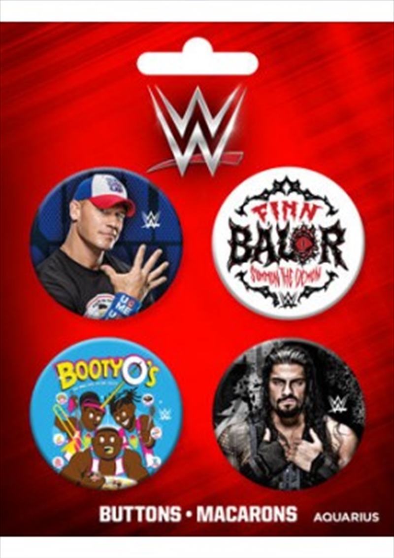 WWE Superstars Badge Pack/Product Detail/Buttons & Pins