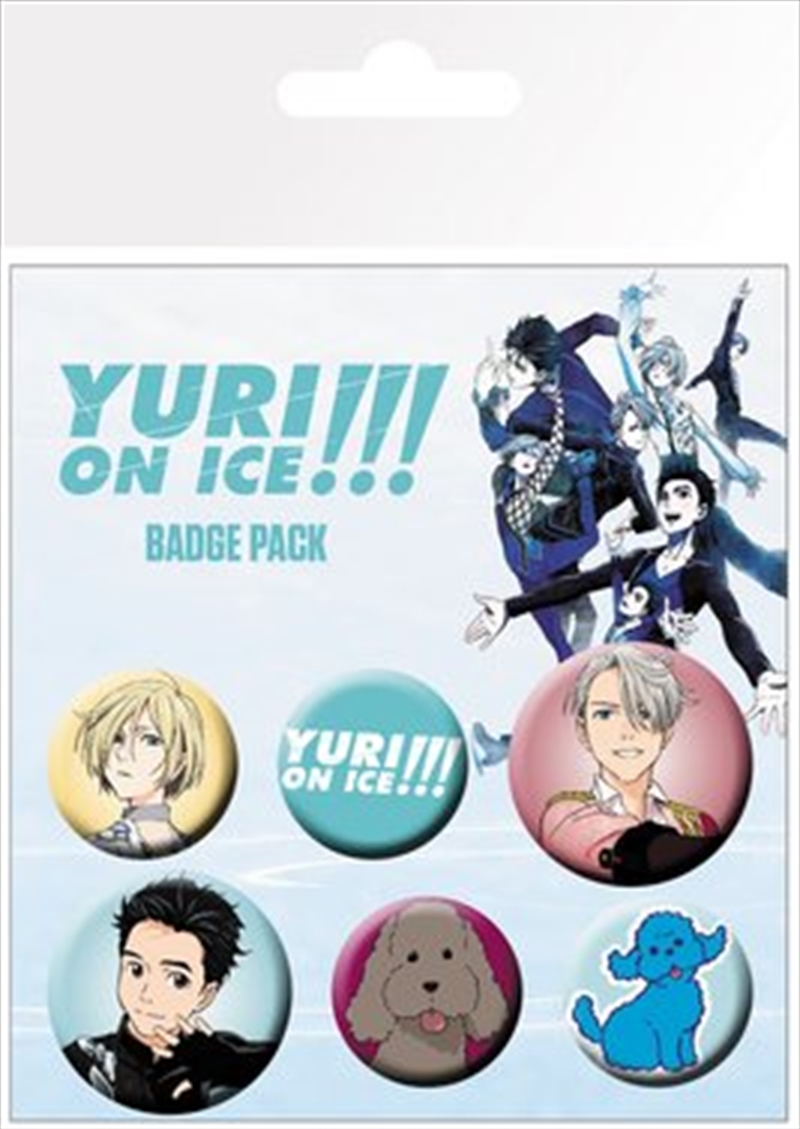 Yuri On Ice Badge 6 Pack | Merchandise