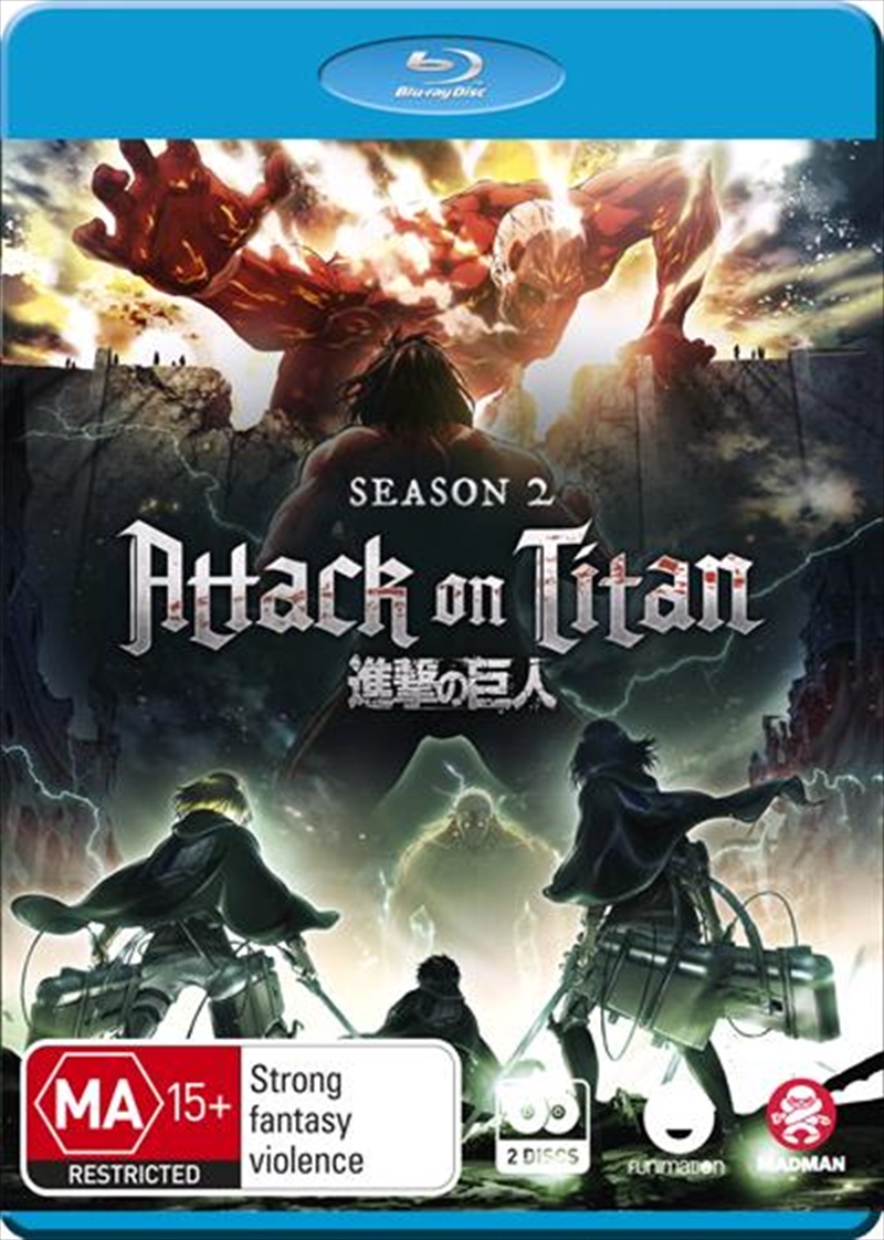 Attack On Titan - Season 2 | Blu-ray