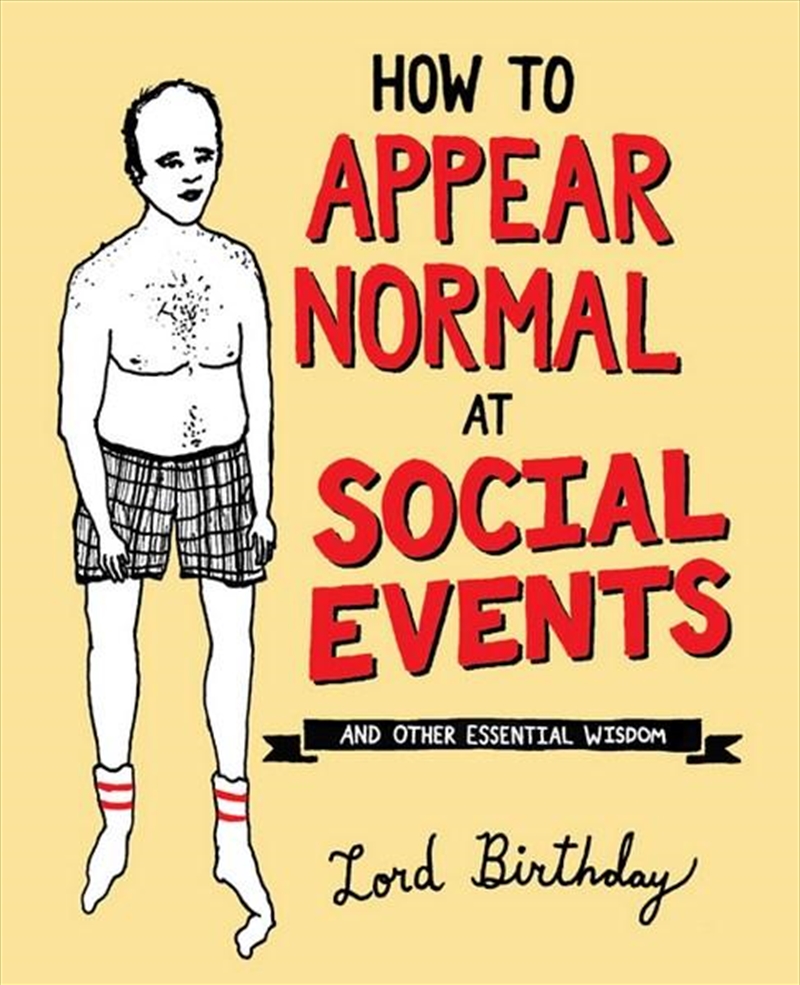 How to Appear Normal at Social Events/Product Detail/Comedy & Humour