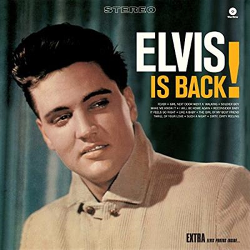 Elvis Is Back! (Bonus Tracks: Gatefold Edition)/Product Detail/Rock/Pop