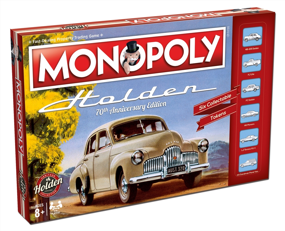 Monopoly - Holden Heritage/Product Detail/Board Games