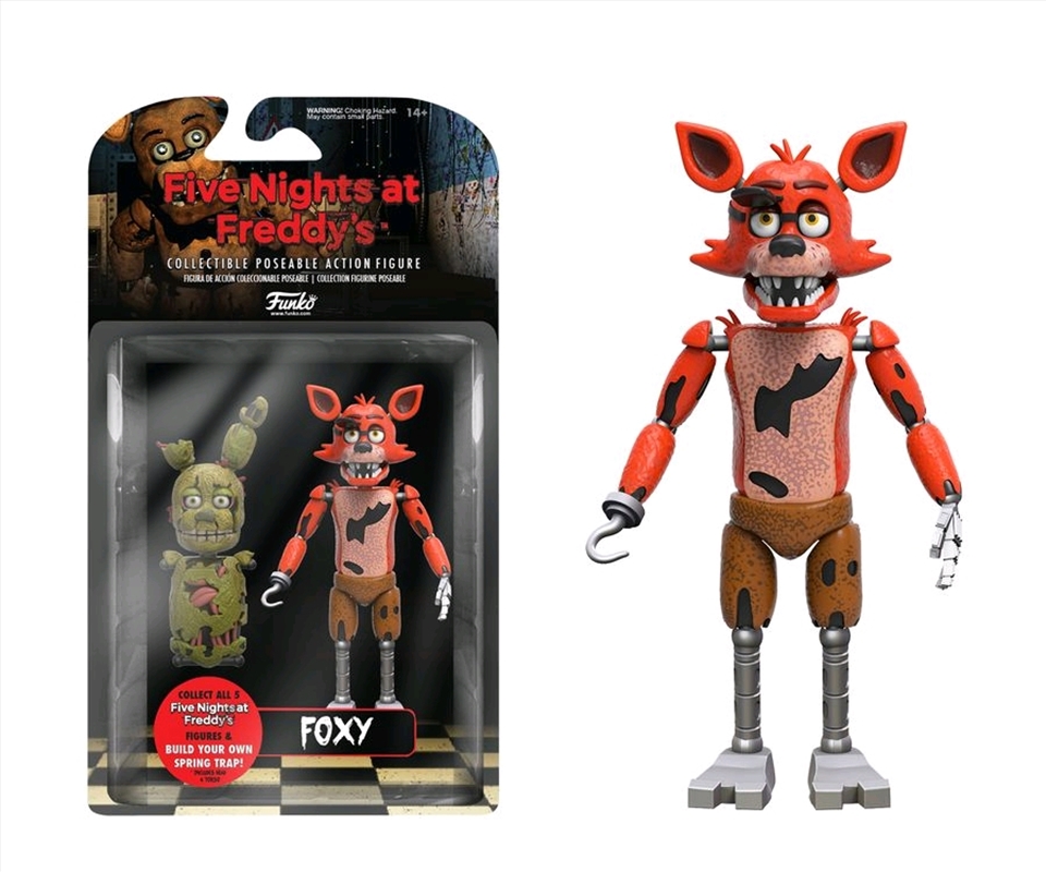 Five Nights At Freddy's - Foxy Articulated Action Figure/Product Detail/Figurines