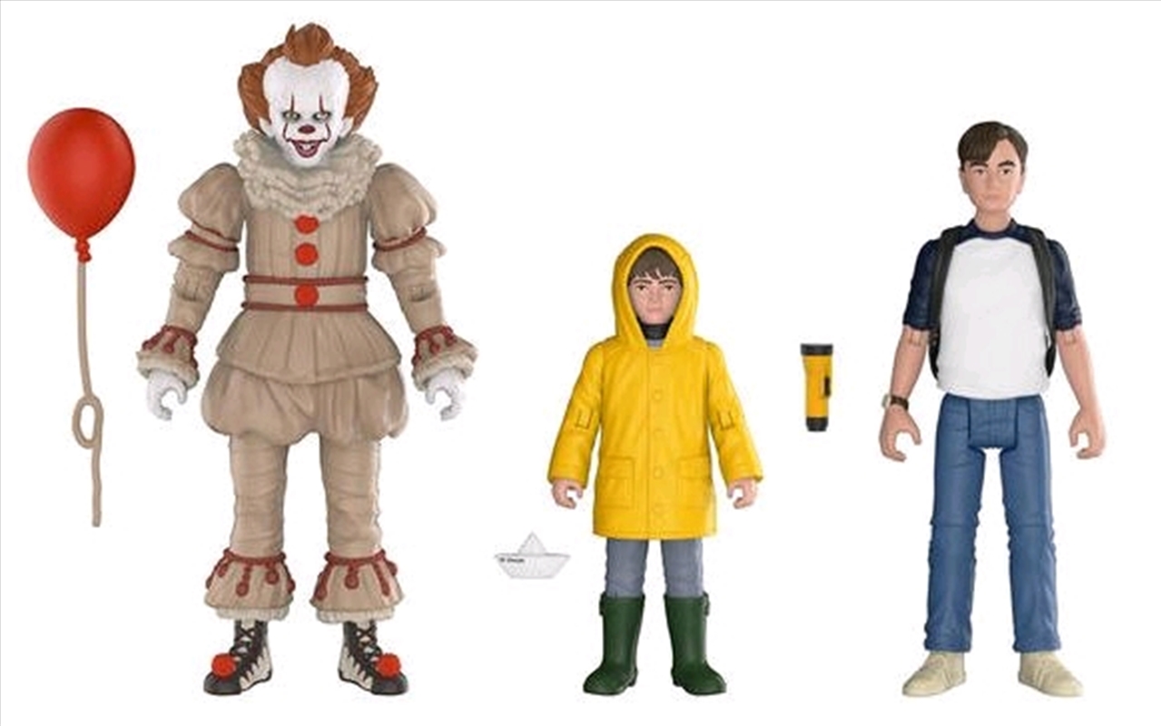 It (2017) - Pennywise, Georgie & Bill Action Figure 3-pack/Product Detail/Figurines