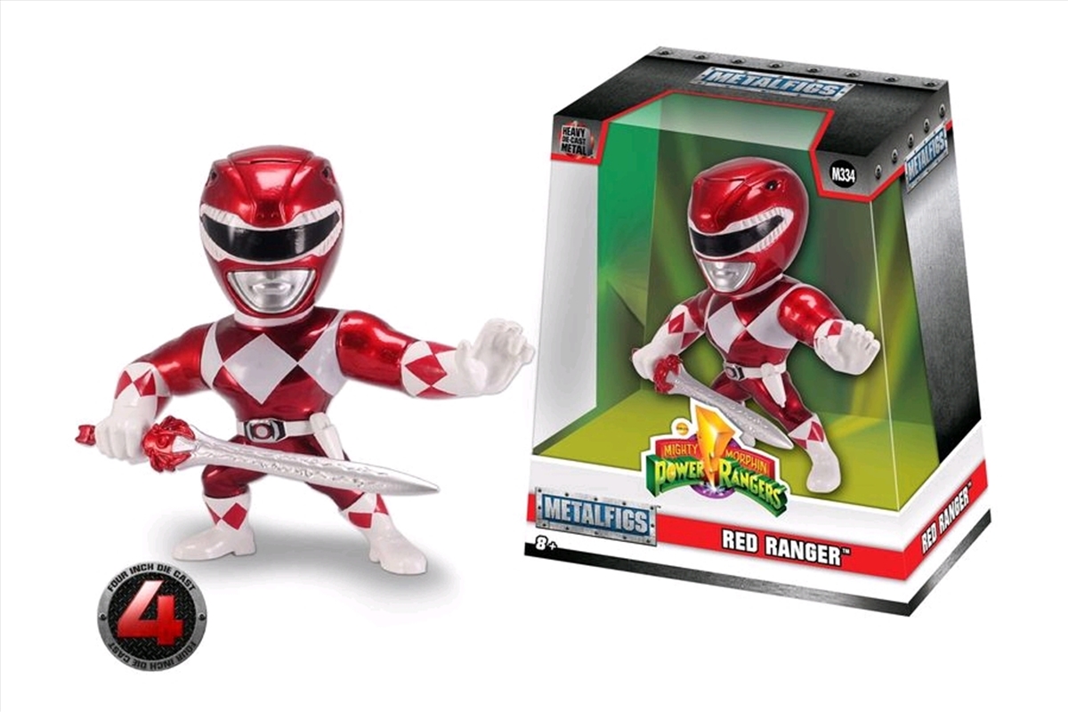 Power Rangers - Red Ranger (Candy Red) 4" Metals/Product Detail/Figurines