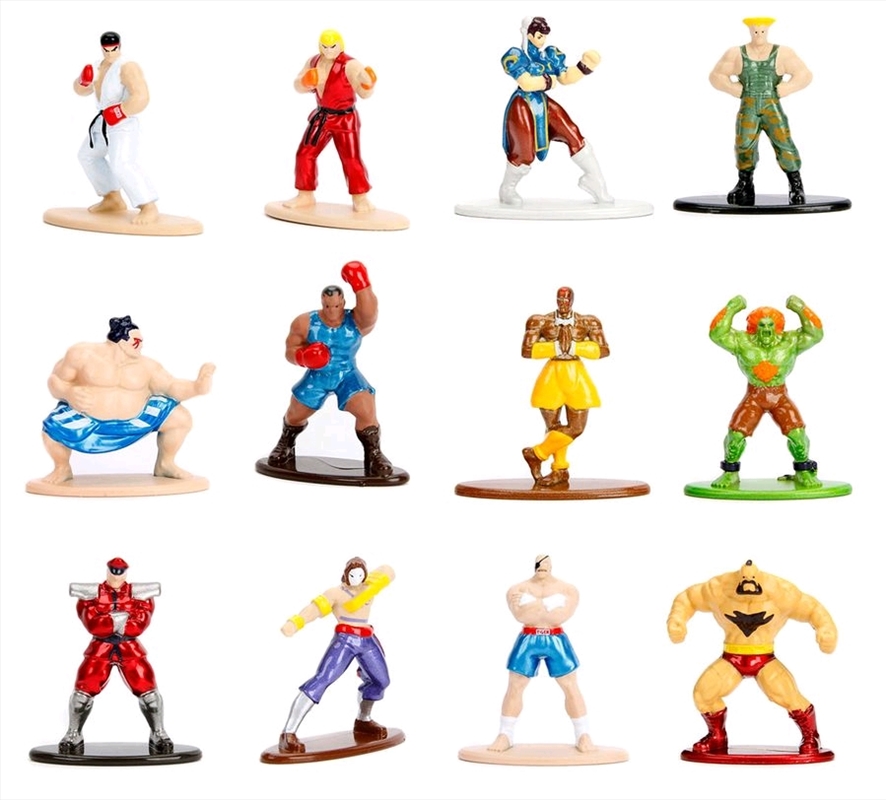 Street Fighter - Nano Metals Figs Assortment/Product Detail/Figurines
