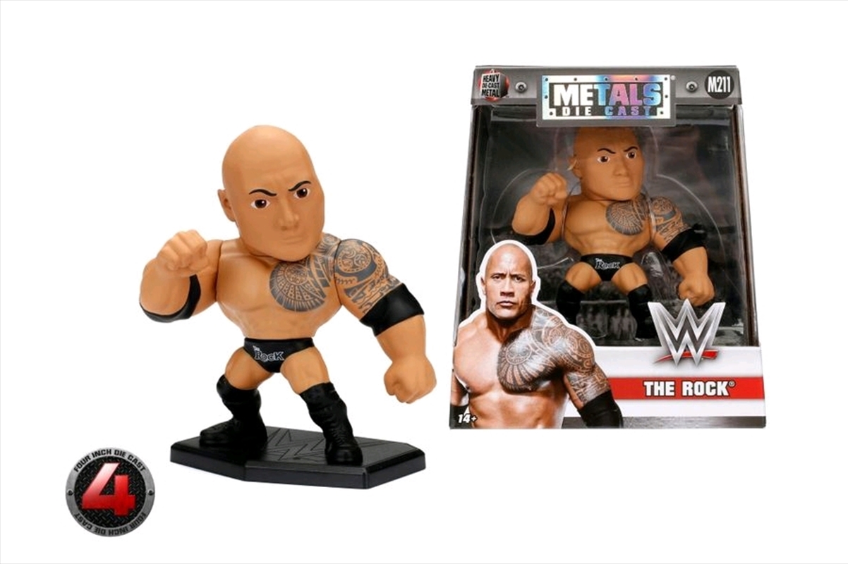 WWE - The Rock 4" Metals/Product Detail/Figurines