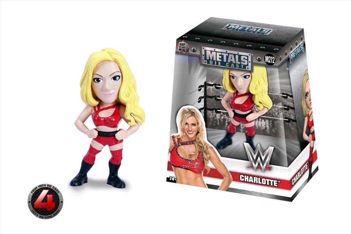 WWE - Charlotte 4" Metals/Product Detail/Figurines