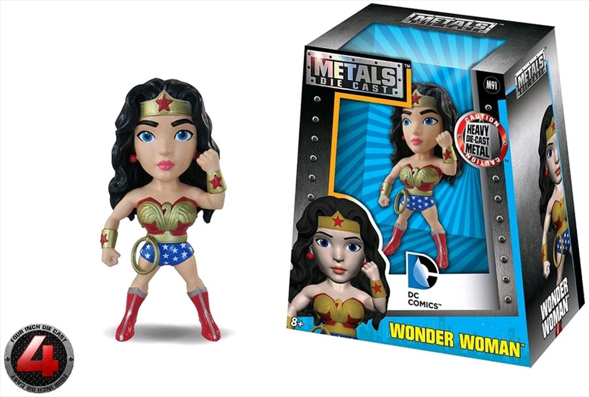 Wonder Woman - Wonder Woman Classic 4" Metals/Product Detail/Figurines