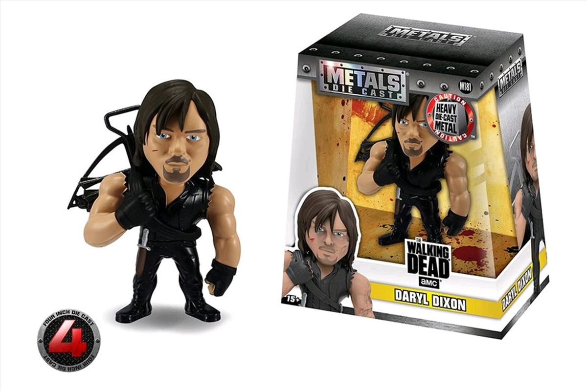 The Walking Dead - Daryl 4" Metals/Product Detail/Figurines