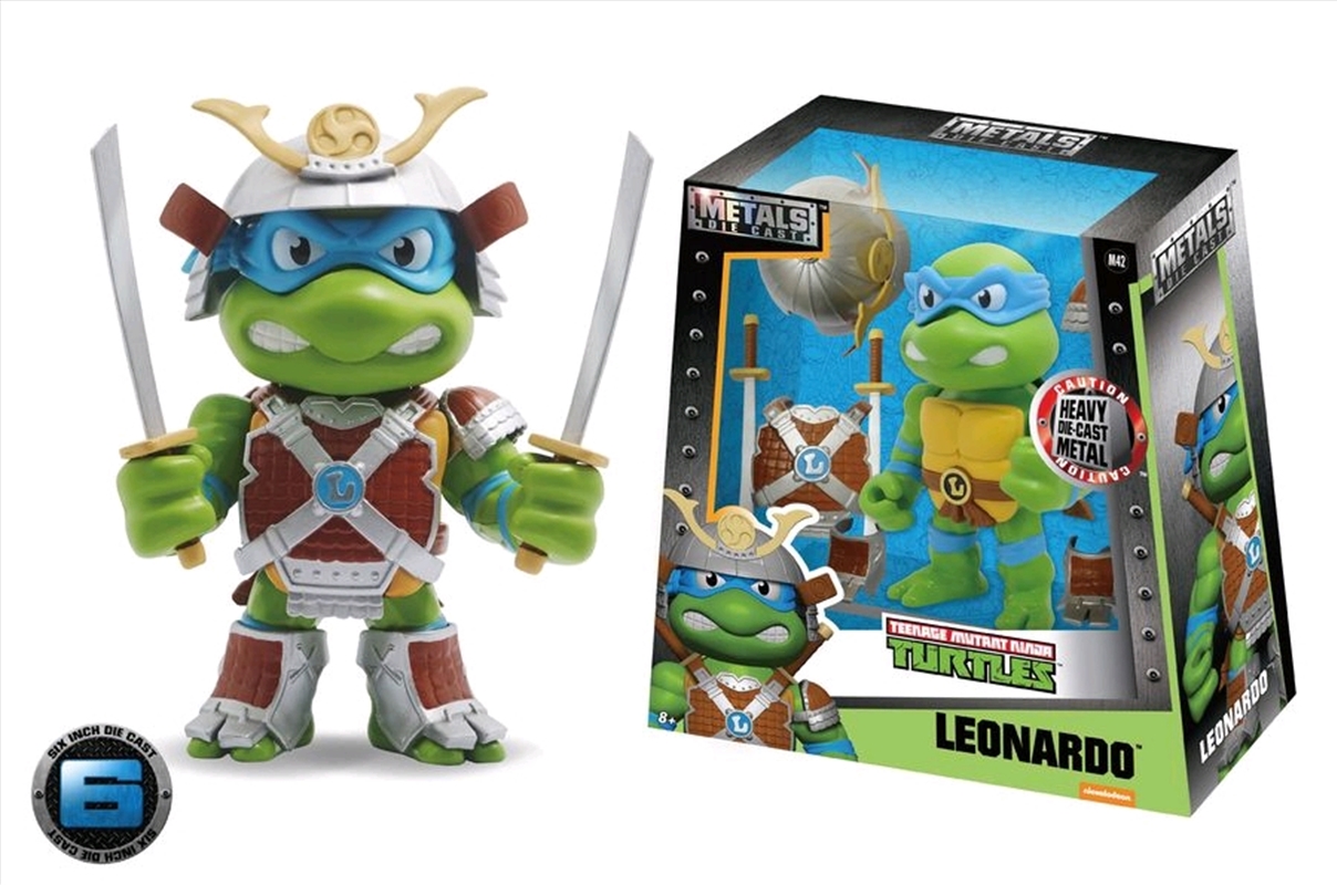 Teenage Mutant Ninja Turtles - Leonardo with Armor 4" Metals Wave 1/Product Detail/Figurines