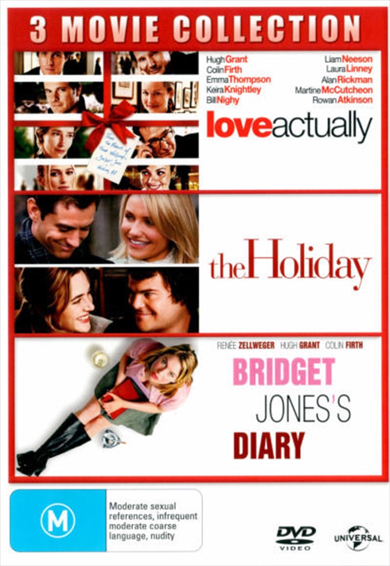 Love Actually / The Holiday / Bridget Jones's Diary/Product Detail/Romance