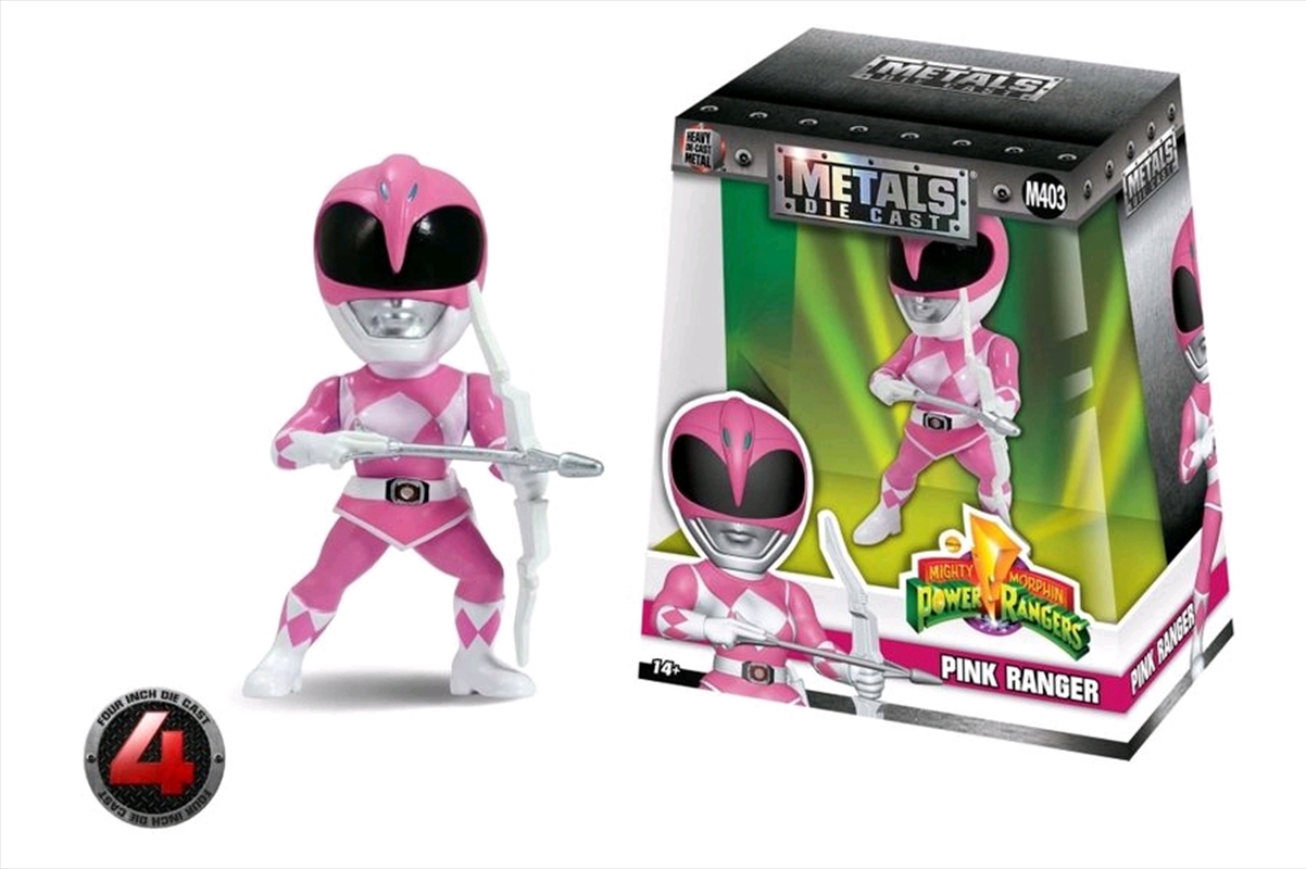 Power Rangers - Pink Ranger 4" Metals/Product Detail/Figurines
