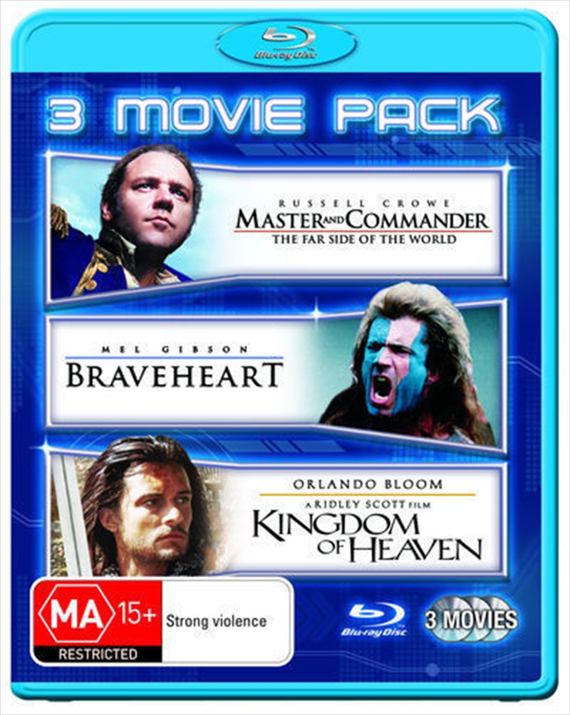 Master and Commander / Braveheart / Kingdom of Heaven/Product Detail/Drama
