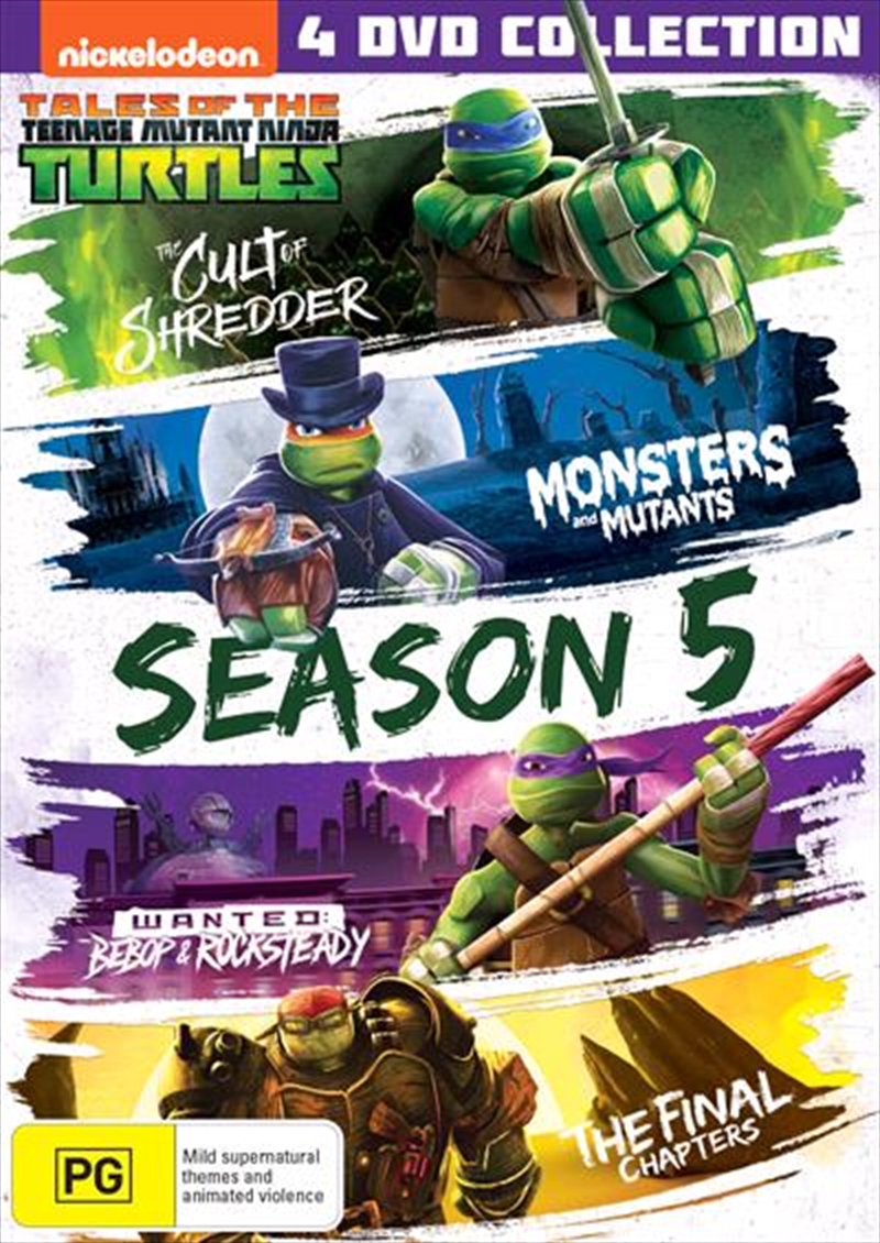 Buy Teenage Mutant Ninja Turtles - Season 5 | Boxset on DVD | Sanity