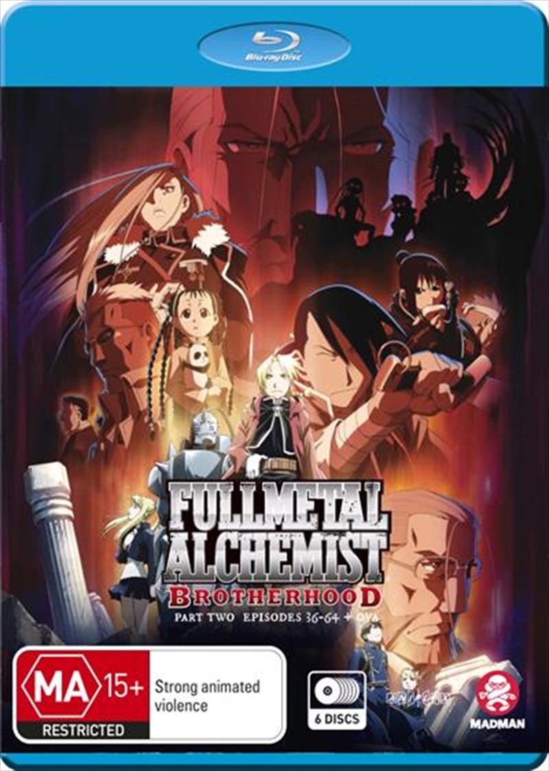Fullmetal Alchemist - Brotherhood Series - Part 2 - Eps 36-64/Product Detail/Anime