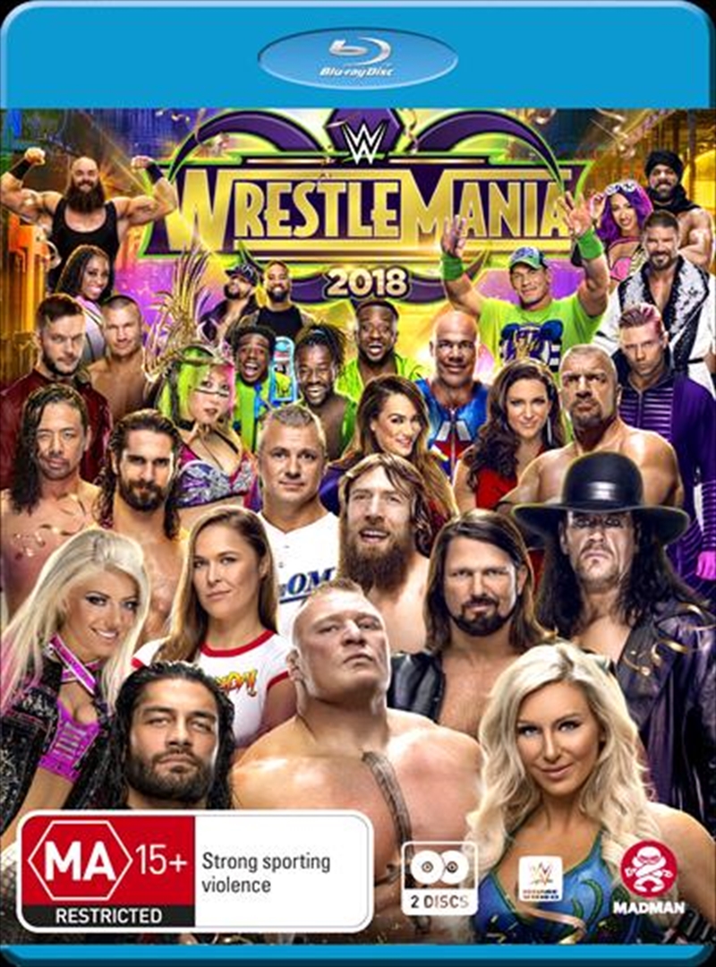 WWE - Wrestle Mania 2018/Product Detail/Sport