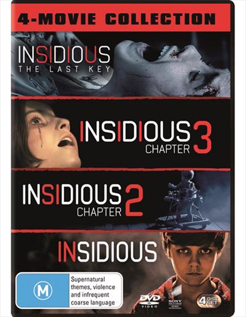Insidious / Insidious - Chapter 2 / Insidious - Chapter 3 / Insidious - The Last Key  4 Pack - Fran/Product Detail/Horror