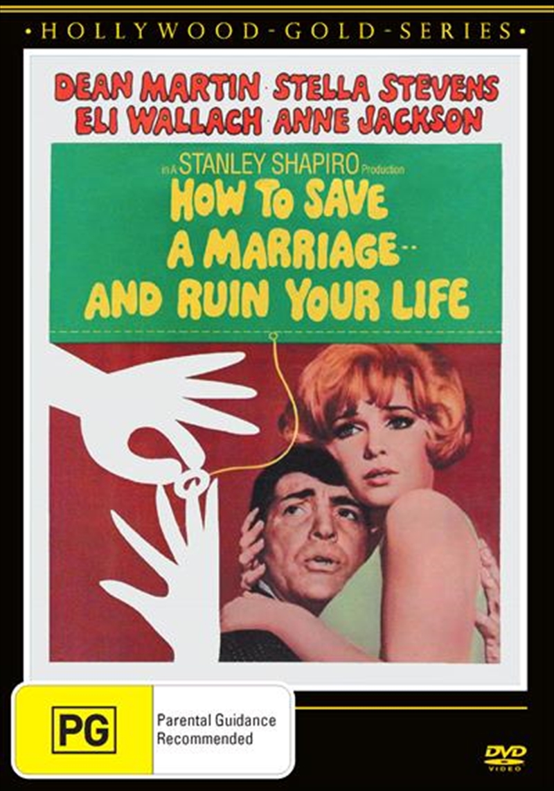 How To Save A Marriage And Ruin Your Life | DVD