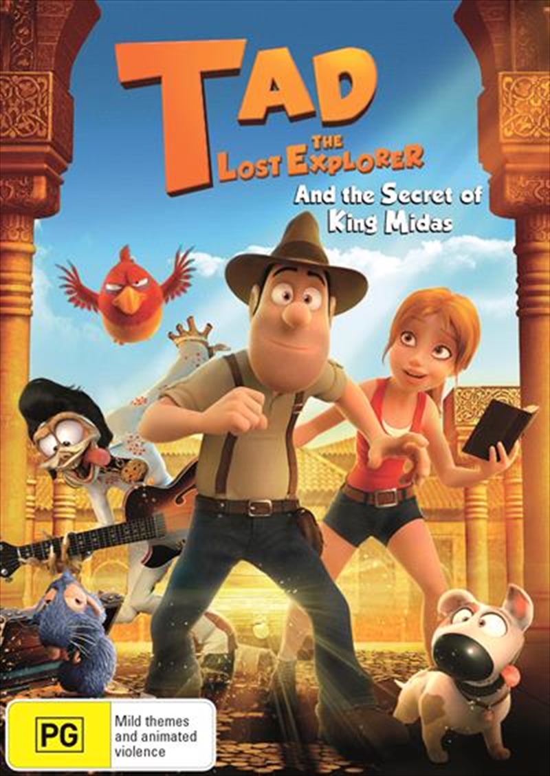 Tad The Lost Explorer And The Secret Of King Midas | DVD