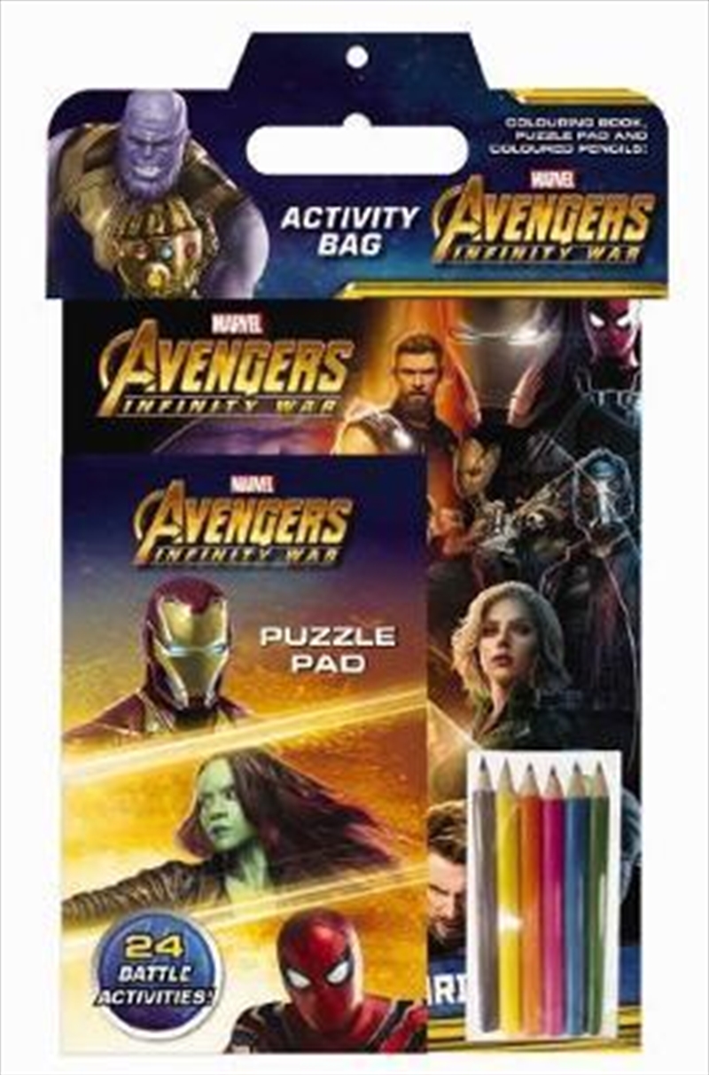 Marvel Avengers Infinity War: Activity Bag/Product Detail/Arts & Crafts Supplies