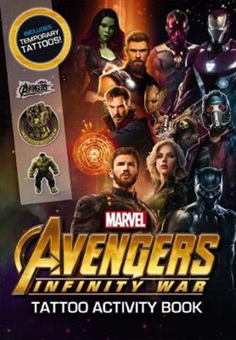 Avengers Infinity War: Tattoo Activity Book/Product Detail/Kids Activity Books