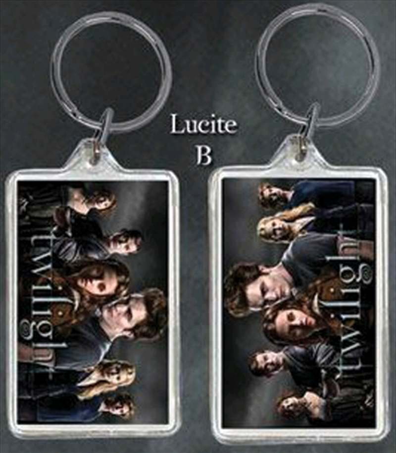 Twilight - Lucite Keychain B The Cullens/Product Detail/Keyrings