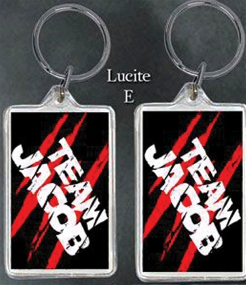 Twilight - Lucite Keychain E Team Jacob/Product Detail/Keyrings