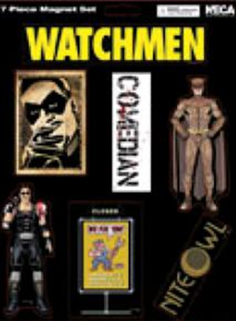 Watchmen - Magnet Sheet Comedian / Nite Owl/Product Detail/Decor