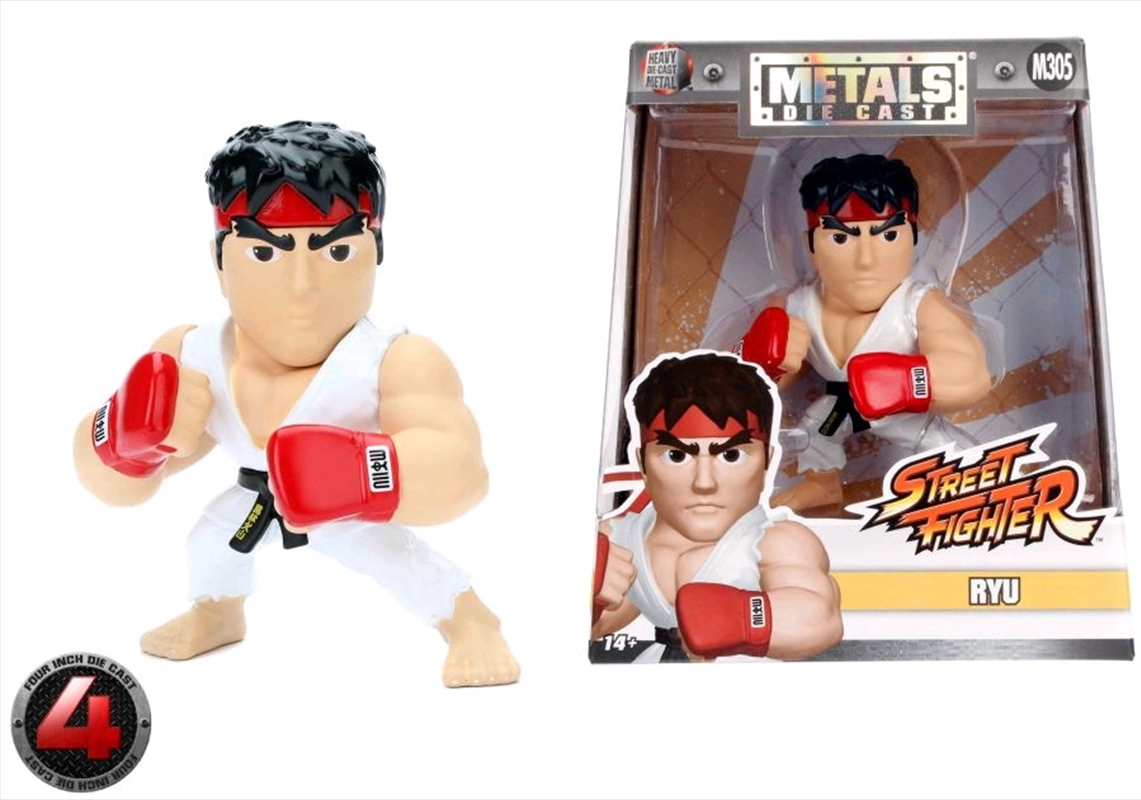 Street Fighter - Ryu 4" Metals/Product Detail/Figurines