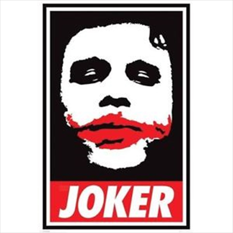 The Dark Night - Obey The Joker/Product Detail/Posters & Prints