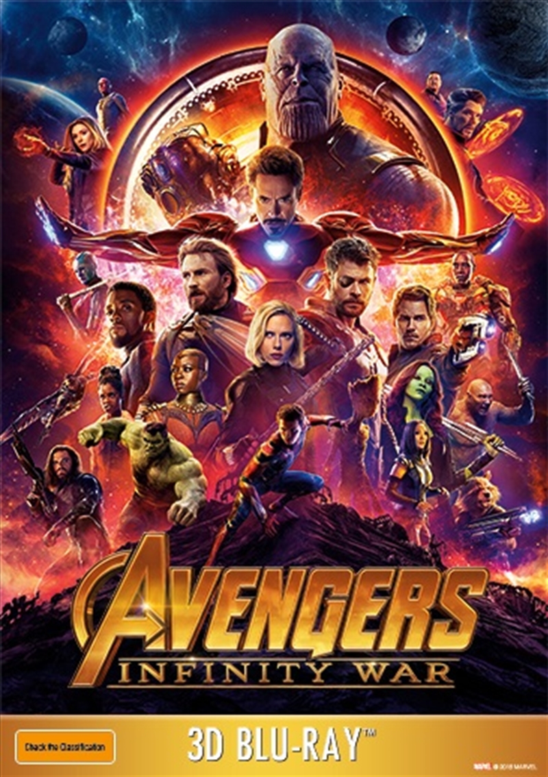 Avengers - Infinity War (3D + 2D Bluray)/Product Detail/Action