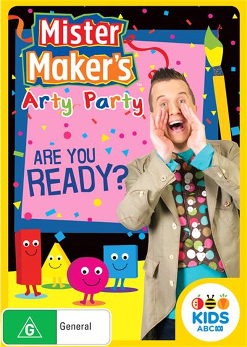 Mister Maker's Arty Party - You Ready?/Product Detail/ABC
