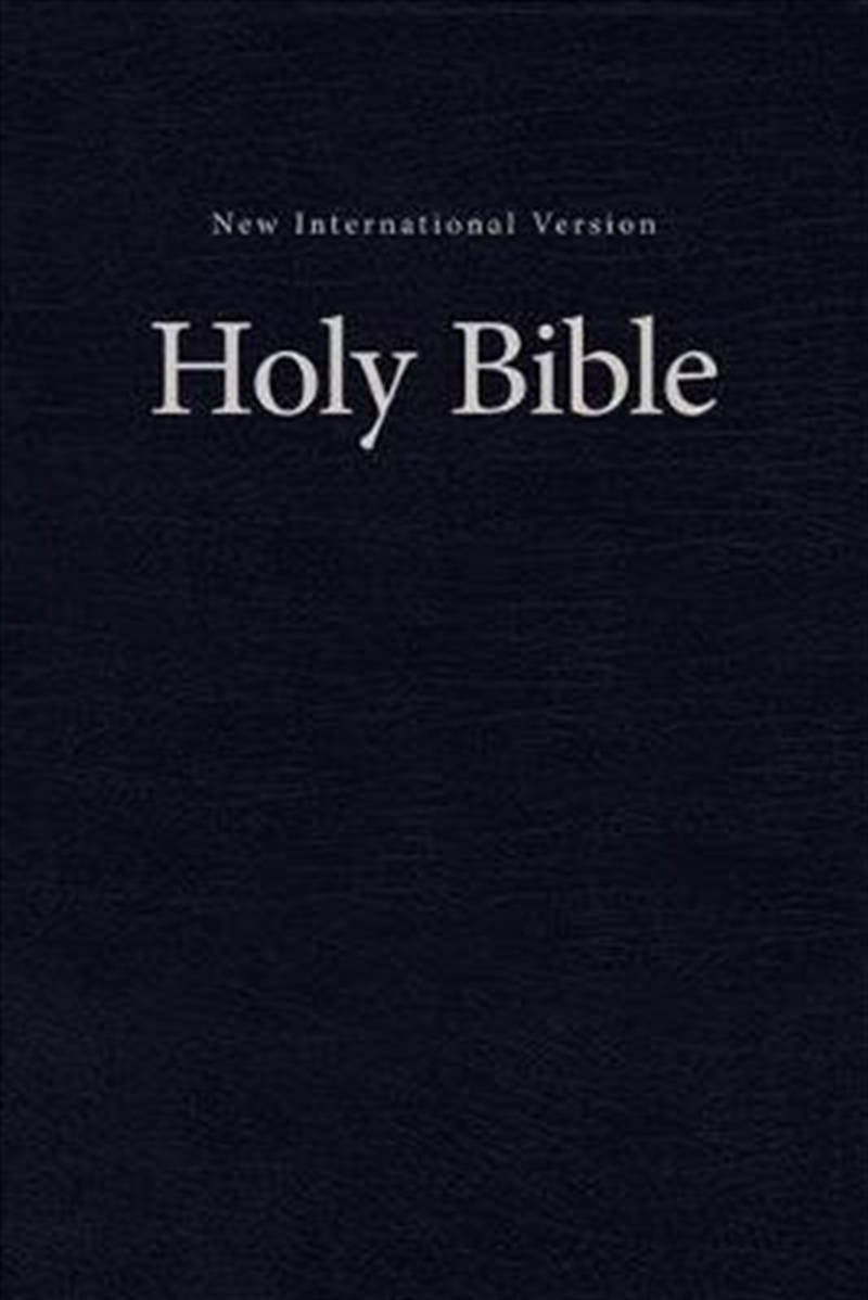 NIV, Value Pew and Worship Bible, Hardcover, Black/Product Detail/Religion & Beliefs