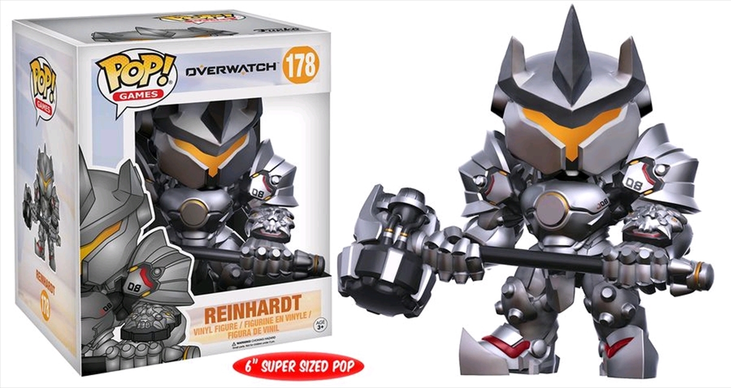 Overwatch - Reinhardt 6" Pop! Vinyl/Product Detail/Large Funko Pop Vinyl