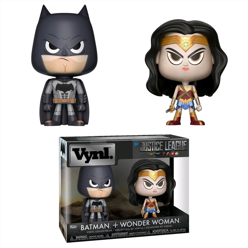 Justice League Movie - Wonder Woman & Batman Vinyl/Product Detail/Funko Collections