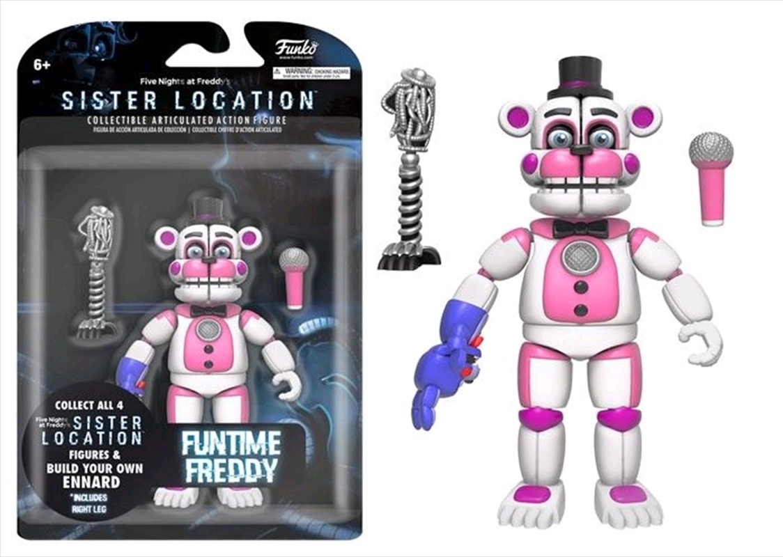 Five Nights at Freddy's: Sister Location - Funtime Freddy 5" Articulated Action Figure/Product Detail/Figurines