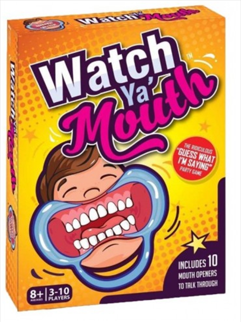 Watch Ya Mouth Family Edition/Product Detail/Board Games