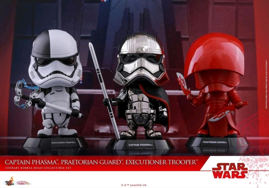 Star Wars - First Order Episode VIII The Last Jedi Cosbaby Set of 3/Product Detail/Figurines