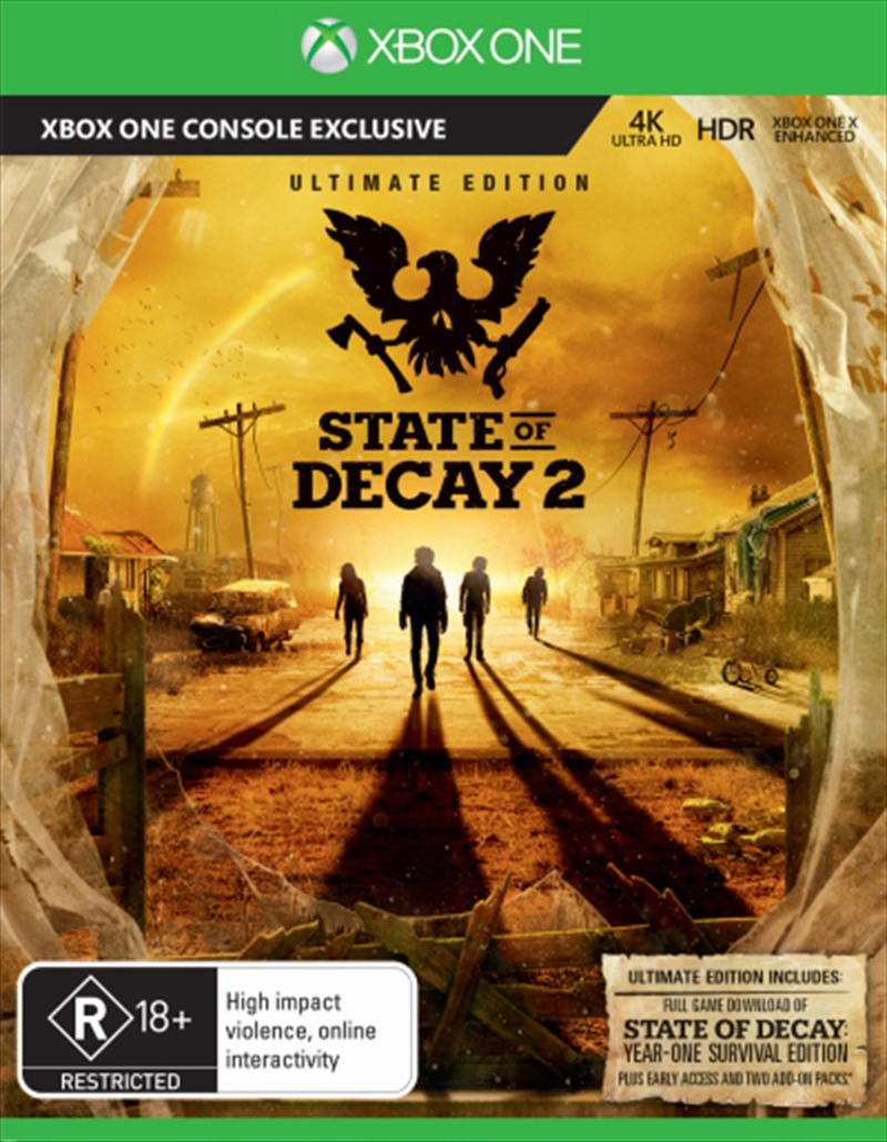 State Of Decay 2: Ultimate Edn/Product Detail/Action & Adventure
