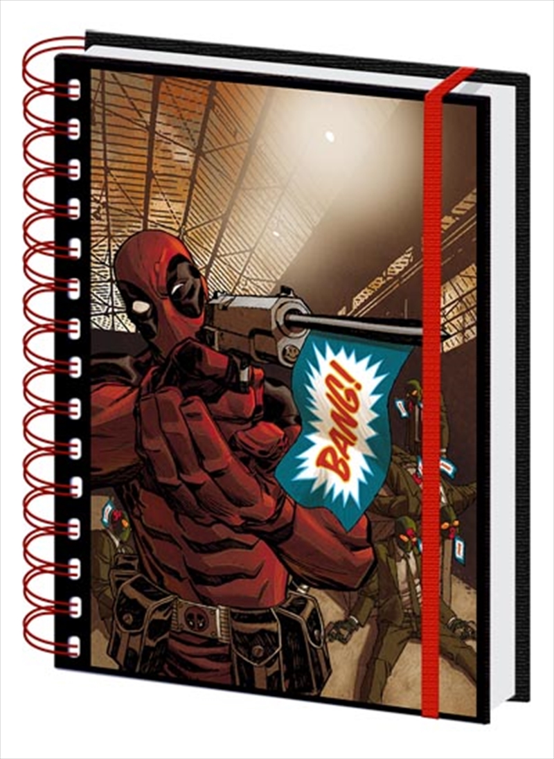 Deadpool Bang A5 Notebook/Product Detail/Notebooks & Journals