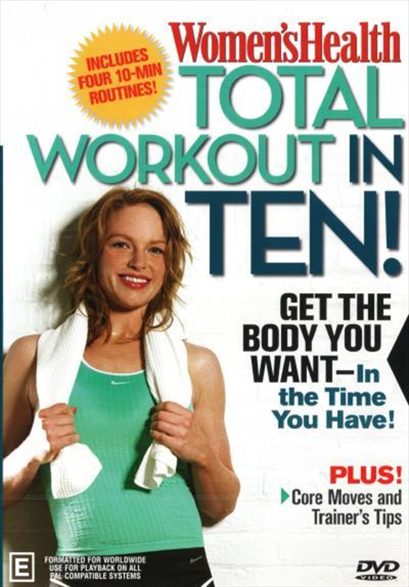 Total Workout In Ten - Women's Health/Product Detail/Health & Fitness