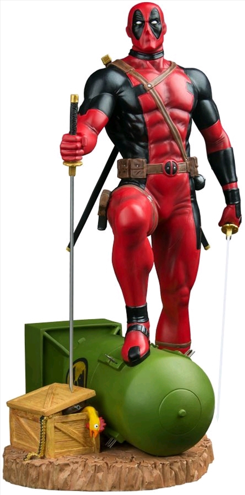 Deadpool - Deadpool on Atom Bomb 1:6 Scale Statue/Product Detail/Statues
