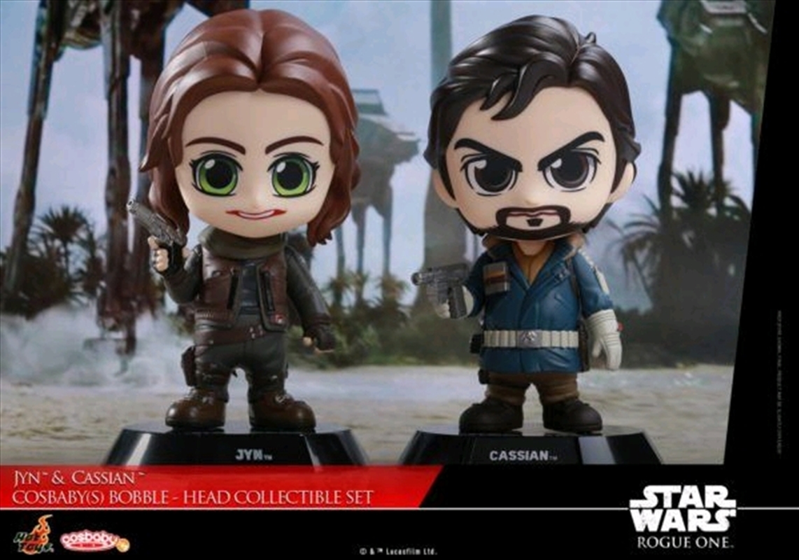 Star Wars: Rogue One - Jyn & Cassian Cosbaby Set/Product Detail/Figurines