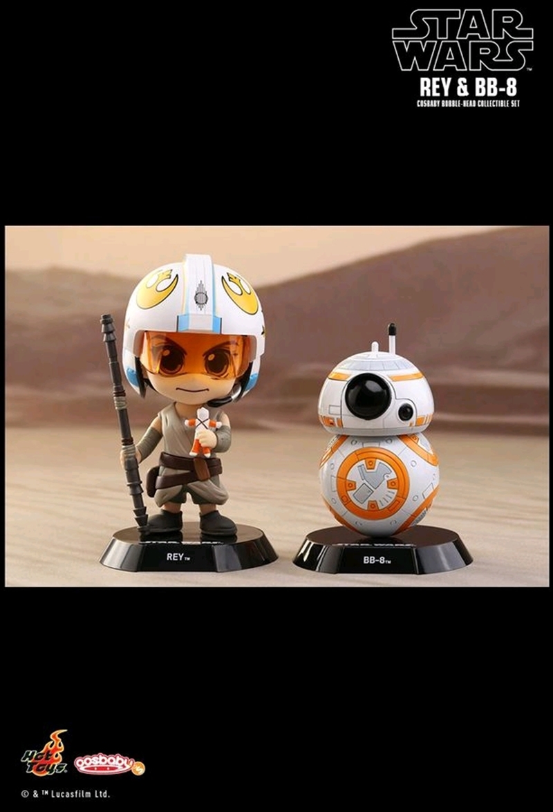 Star Wars - Rey & BB-8 Episode VII The Force Awakens Cosbaby Set/Product Detail/Figurines