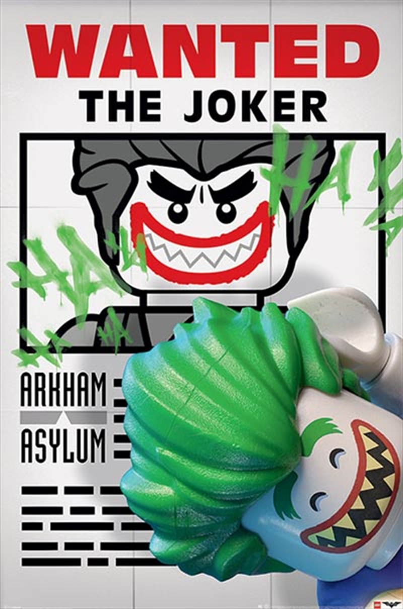 Lego Batman - Wanted The Joker/Product Detail/Posters & Prints
