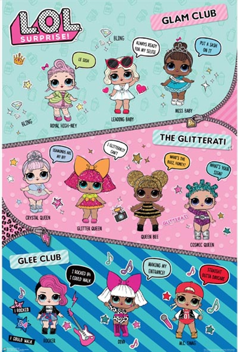 LOL Surprise - Glam, Glitterati, Glee/Product Detail/Posters & Prints