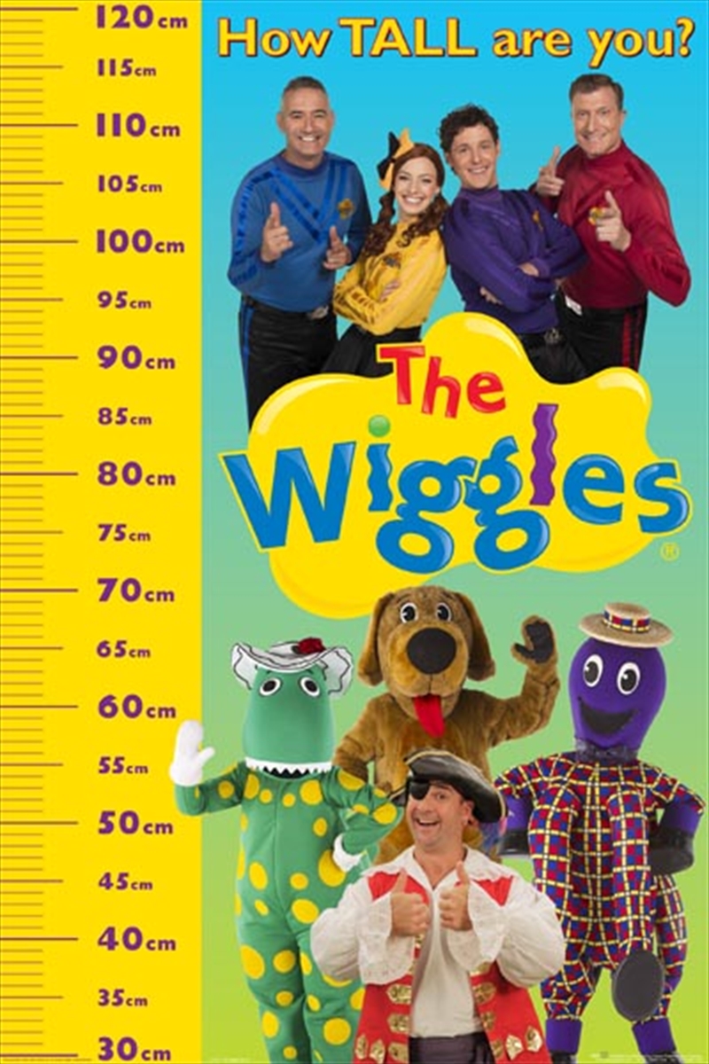The Wiggles - Height Chart/Product Detail/Posters & Prints